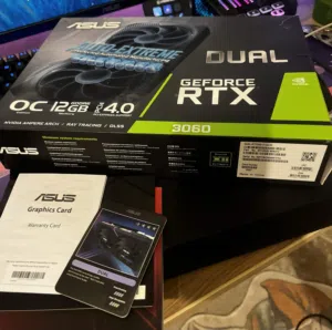 كرت شاشه 3060 أسوس