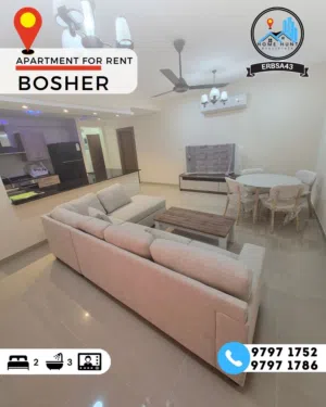 BOSHER  FULLY FURNISHED 2BHK APARTMENT