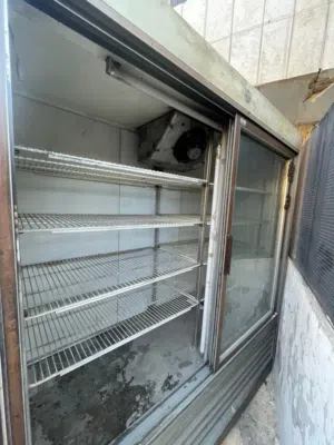 ثلاجة عرض سوبرماركت نوع إيطالي شغالة 100/100