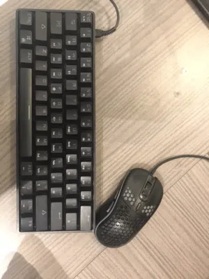 Mechanical keyboard and mouse