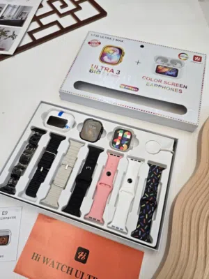 عرض مميز: بكج الساعة الذكية المتكاملة! ارفع مستوى أناقتك وتجربتك التكنولوجية مع هذا البكج الرائع