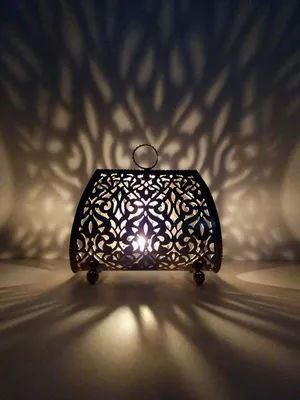 lampe en cuivre marocain