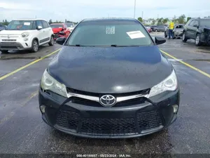 Toyota Camry Model 2015 Color Black interior Black USA Used Accident Car Available