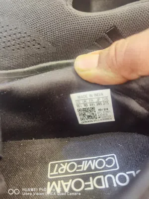 حذاء رياضي رجالي  قياس 43 ويلبس 44 جفت  مريح طبي واصلي