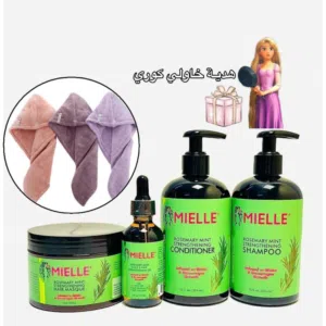 بكج ميلي MIELLE للشعر  الأكثـر طلبآ يحتوي على خلاصة الروزماري (اكليل الجبل) والنعناع
