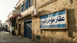 فيلا مؤجرة مدرسة + قطعة ارض بها انتينا ليبيانا