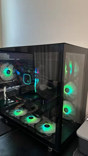 RGB Gaming PC  Ryzen 7  32GB RAM  GTX 1660 Super  1TB NVMe  Liquid Cooled