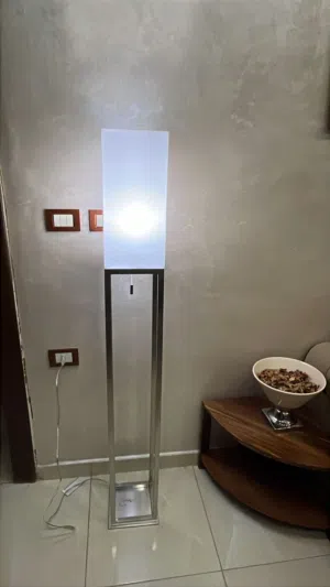 سايد لامب مودرن ستانلس ستيل ..