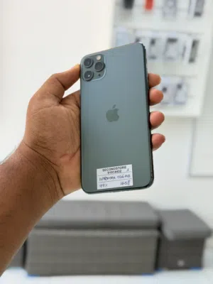 Used iPhone 11 Pro Max in Green with 256GB Storage - 1-2 Years Old, Good Condition