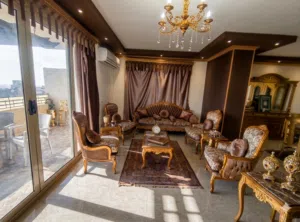 3 Bedrooms . Furnished . Monthly1