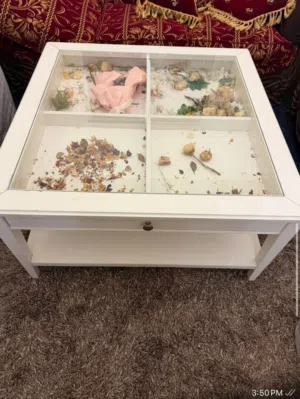 طاوله & air fryer