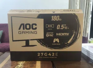 للبيع شاشة قيمنق الشركة : AOC الطراز: 27G42E المواصفات الجودة: Full HD الحجم: 27 انتش (كبيرة) الهرتز