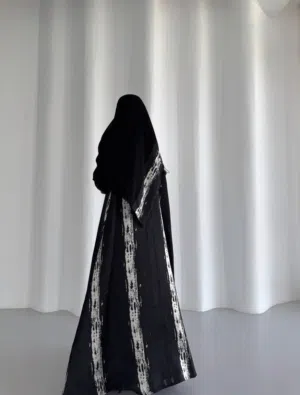 عبايه حرير تركي كلوش جديده