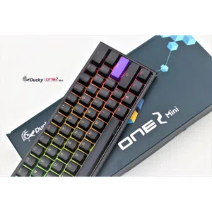Ducky One 2 Mini RGB (Brown Cherry MX) Black RGB Mechanical Gaming Keyboard