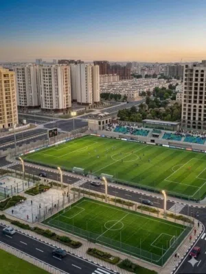 شقه تمليك في ميامي الجديده  مساحه 110متر 3غرف ومطبخ   وحمام   مطلات مفتوحه علي حمام السباحة  ومدارس