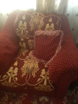 طقم كنب دب خشب سويد للبيع