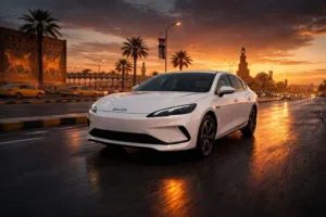 Sedan BYD in Baghdad