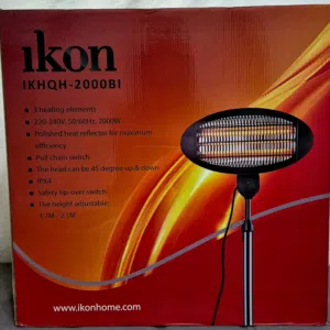 Ikon Quartz heater IKHQH-2200BI