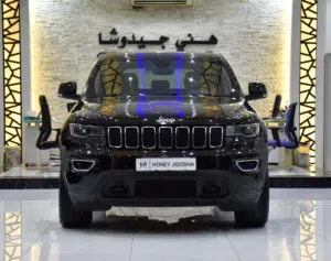 Jeep Grand Cherokee Laredo 4x4 ( 2018 Model ) in Black Color GCC Specs  mileage  of 86,000 Km