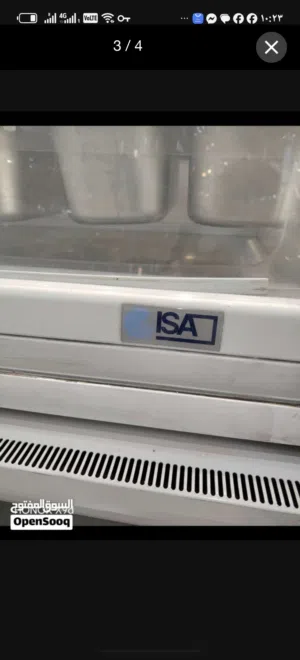 ثلاجة بوظة عربية ايطالية  وكالة مستعملة ISA
