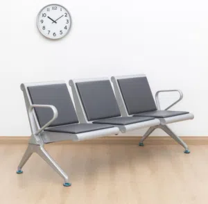 كنب استيل كراسي انتظار مقاعد استقبال مقاعد المطار كنب مطار Steel sofas waiting chairs reception set.