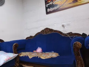 طقم كنب لون نيلي