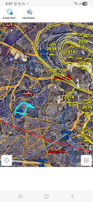 Residential Land for Sale in Jenin Ya'bad