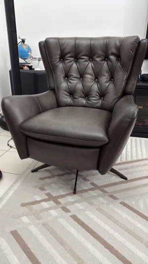 Pottery Barn Pure Leather Recliner