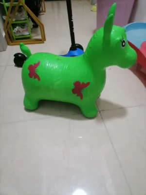 حصان بلاستيكي نطاطي للبيع الاطفال