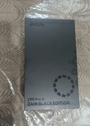 راوتر انترنت 5G CPE PRO 6 ZAIN BLACK EDITION NEW!! جديد