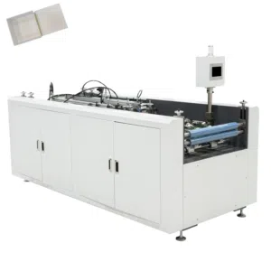 Automatic Cover Edge Folding Pasting Box Machine (Brand New)