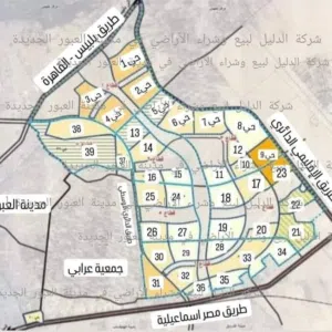 أرض سكنية في العبور الجديدة 276 متر بسعر ممتاز