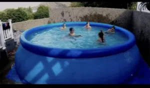 احوض سباحه جديده البيع