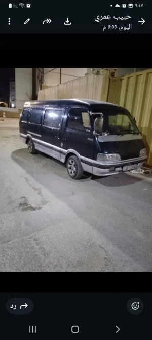 باص كيا اسيا موديل سنه 95 منتهي ترخيصه سنه ونص شغال بمشي ما شاء الله عليه للبيع او للبدل على سياره