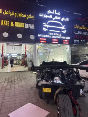 محل للإخلاء في موقع ممتاز في المعبيلة الصناعيه بوابة المعبيلة