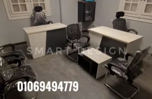 مكاتب موظفين أو محاسبين متاح جميع الالوان والمقاسات بخامات عاليه الجوده