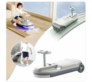 ممسحه ارضيه   سياره اطفال ذكيه طفلك يلعب والبيت ينظف