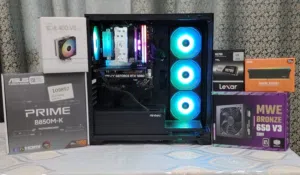R5 7600 RTX 5060 RAM 32GB DDR5 6000HZ CL30