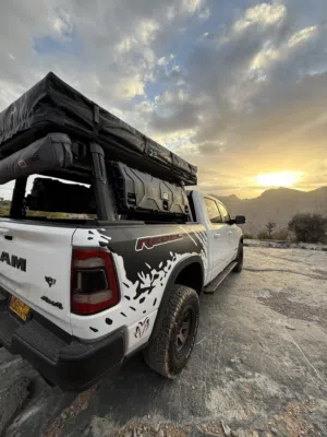 RAM Rebel overlanding