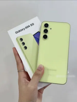 Samsong galaxy a54 12,256 5G علبة + هاتف نظيف