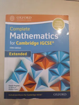 Complete Mathematics (Maths) for Cambridge IGCSE Fifth Edition Extended