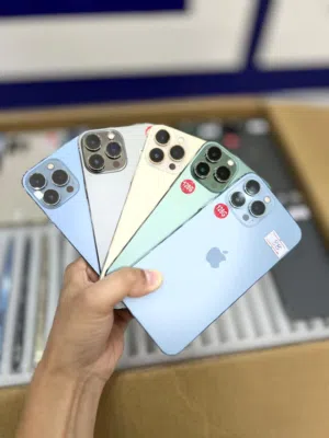 Iphone 13 pro max 128 Gb ايفون 13 برو ماكس 128 جيجا الاجهزة بحال الوكاله كفاله +شاحن+كفر ولزقه غير
