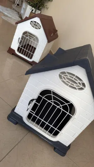 عدد 2 بيت للحيوانات الاليفة