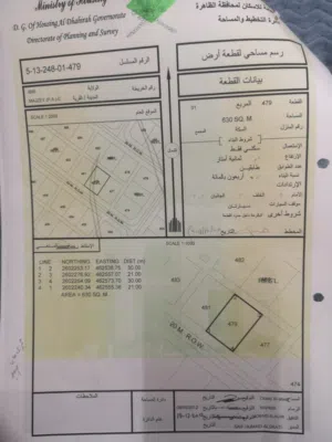 Residential Land for Sale in Al Dhahirah Ibri