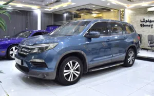 Honda Pilot ( 2016 Model ) in Blue Color GCC Specs