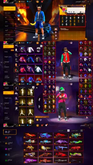 Free Fire Accounts and Characters for Sale in Khartoum