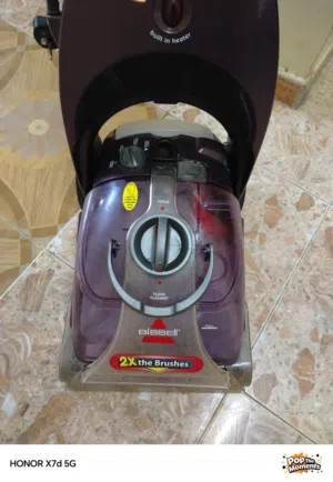 مكنسة غسيل سجاد بيسيل BISSELL ProHeat 2X Turbo بحالة ممتازة