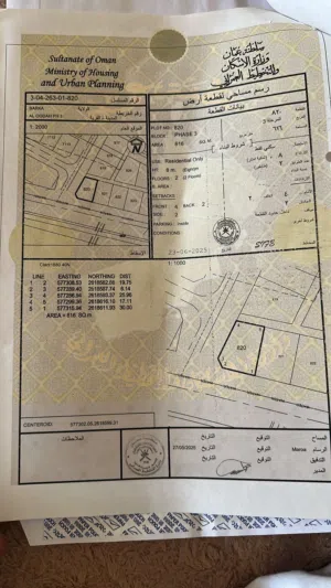 Residential Land for Sale in Al Batinah Barka