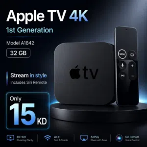 Apple TV 4K, 1st Generation, 32GB. Model A1842.