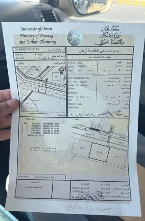 Residential Land for Sale in Muscat Ghala